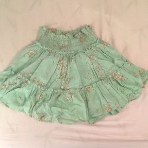 altar’d state frilly mini skirt